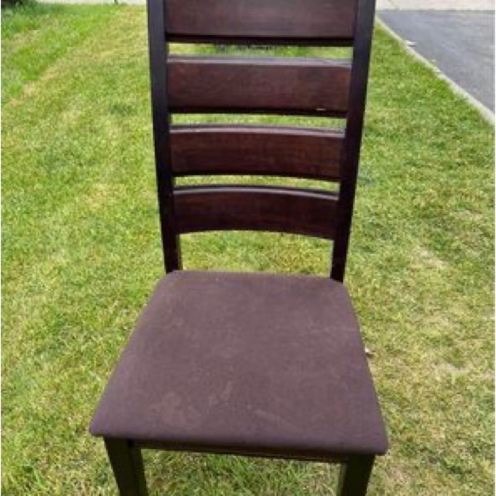 Dining table and chairs